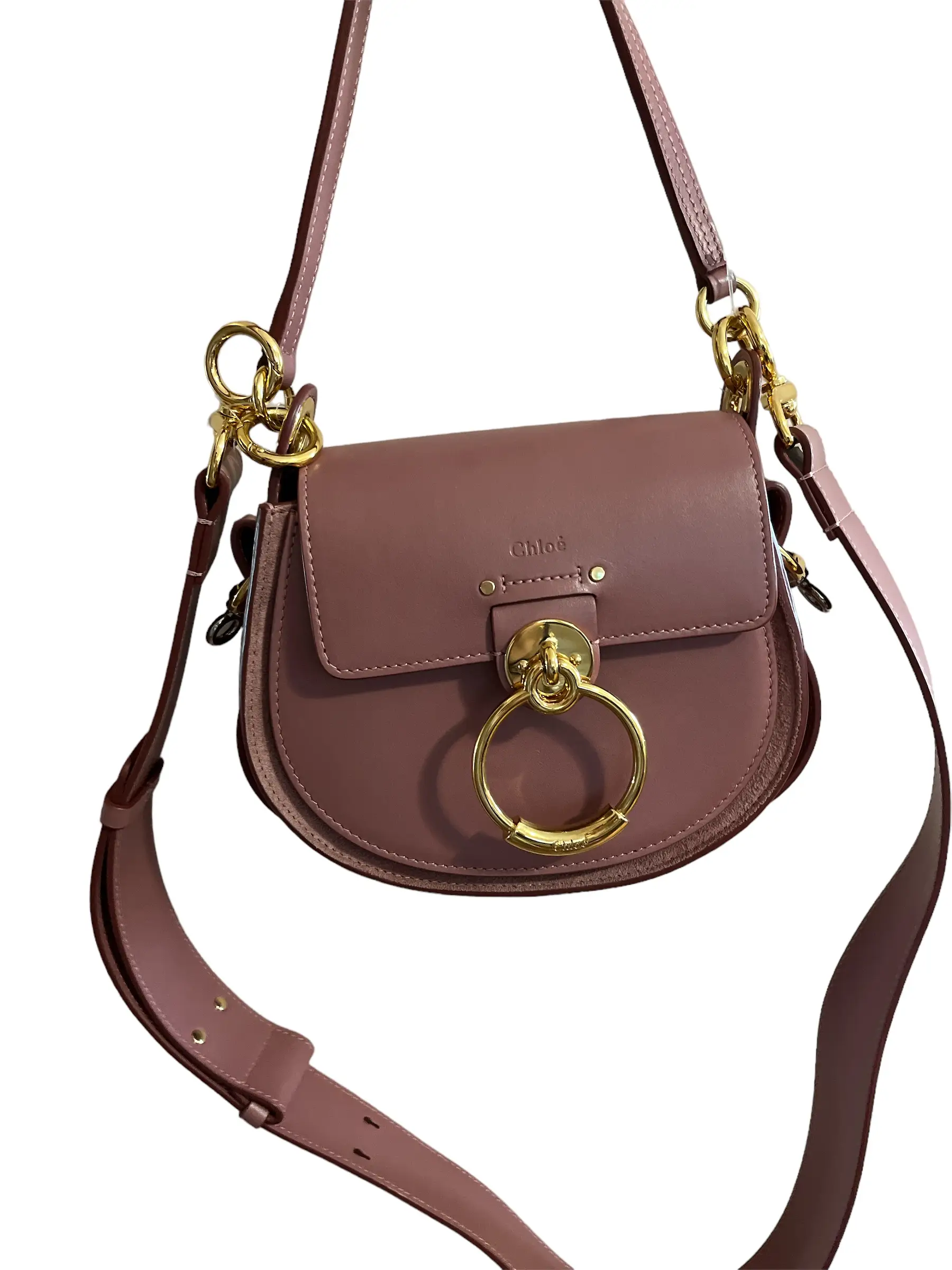 Pre-owned Chloe Leather Shoulder Bags Tess