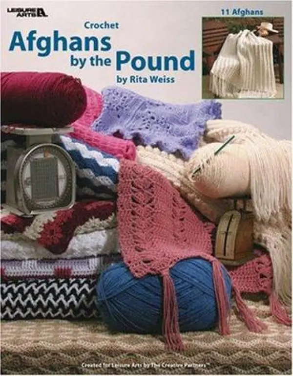 USED-Afghans by the Pound Crochet by Weiss, Rita (Paperback)
