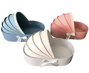 Baby Bassinet Gift Box for Flowers/Baby Showers - Perfect for newborn celebrations, gender reveals