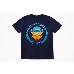 Not My Circus Tee - Navy