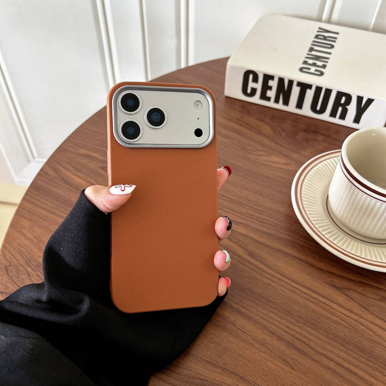 【Buy 1 Take 1】Luxury Leather Texture iPhone Case, Anti-Drop Shockproof Full Camera Lens Protection, Dirt Resistant Protective Cover For iPhone 17 16 15 14 13 12 11 X Pro Max Plus, Multi-Color Stylish Slim Case For Women Men, Perfect Gift for Her/Him ﻿