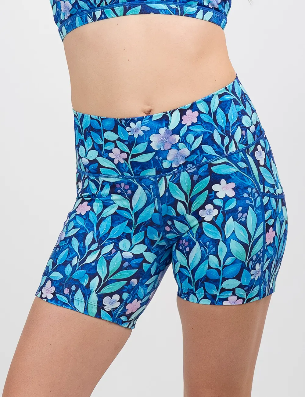 CVG Shorts Spring Fling, Pastel Blue, Sportswear, Sports Shorts, Workout Shorts, Gym Shorts