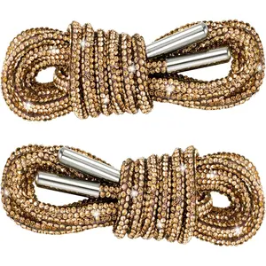 Rhinestone Glitter Shoelace, Bling Hoodie String Ropes, Replacement Drawstring Cords for Sneakers Rhinestone Glitter Shoelace, Bling Hoodie String Ropes, Replacement Drawstring Cords for Sneakers