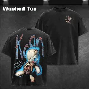 ReTro KORN Band Tshirt , Korn TShirt , Rock Band Shirt, Retro Music Tee, Rock Music Lover Shirt, Vintage Band Shirts Casual Comfort Cotton Fabric Fit Top , Top Men's and Women's Clothing
