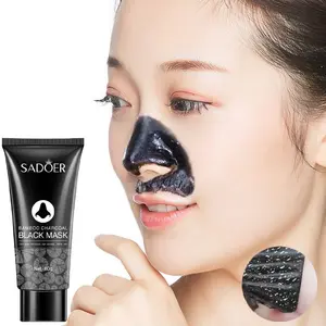 2-Pack Bamboo Charcoal Pull-Off Mask, Deep Cleansing, T-Zone Care, Clearer Skin, Non-Alcoholic, No Aerosol, Scpn/cpnp Notified