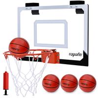 Basketball Hoop & 4 balls