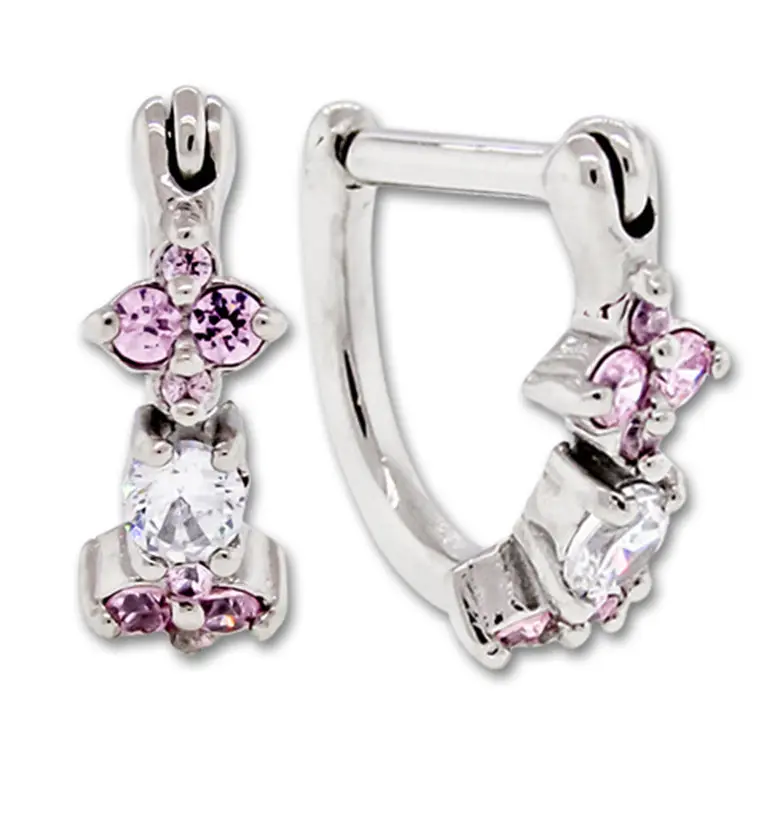 16G Multi Gem Tragus Clicker