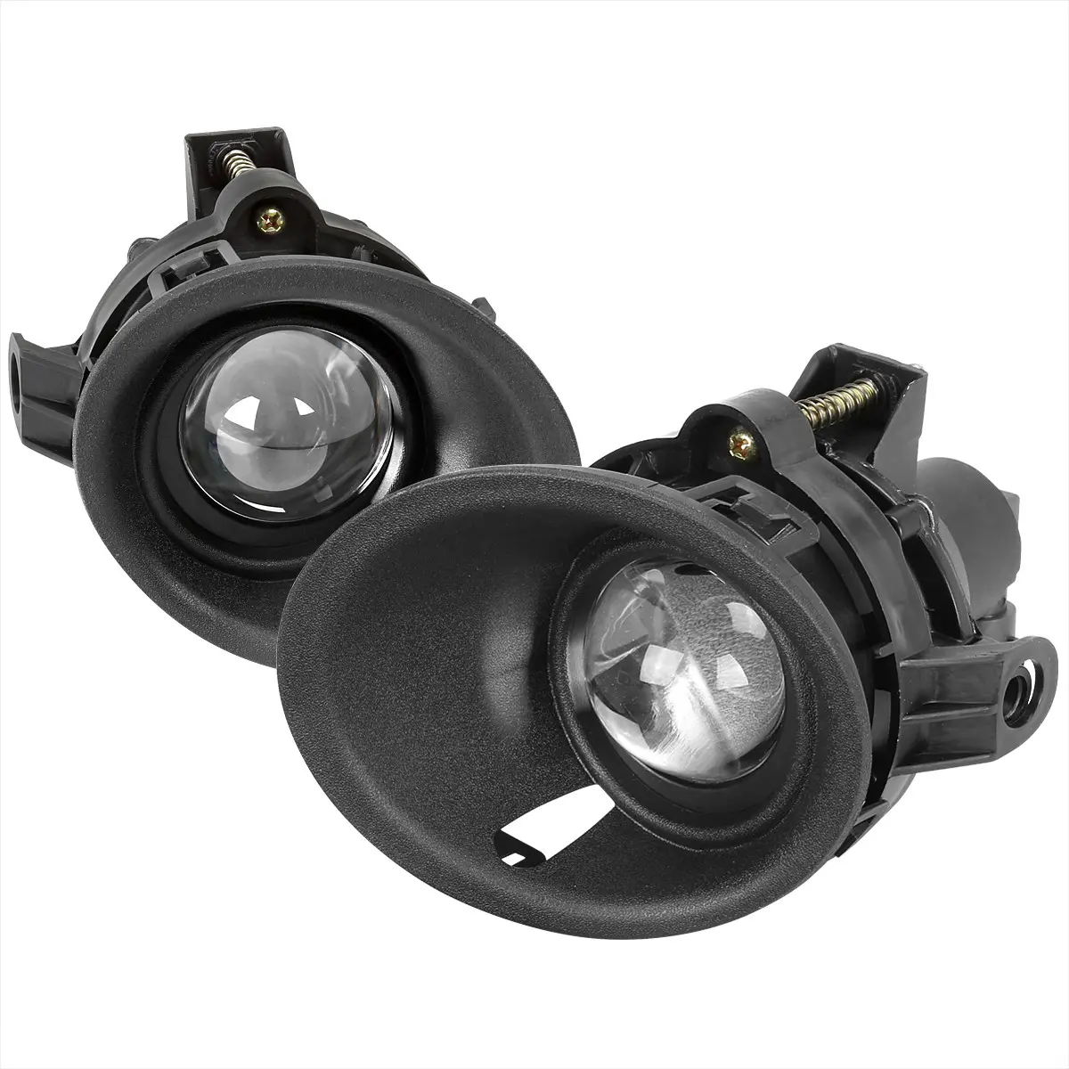 2014-2015 Chevrolet Camaro 3.6L V6 12V/55W H11 Projector Fog Lights Kit (Chrome Housing/Clear Lens)