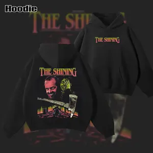 Vintage The Shining horror 2 side t-Shirts,Horror Movies ,Horror shirt ,T-shirt with double print, cotton street fashion pattern, Vintage Tee, Graphic Tees, 90s graphic tees, movies Shirt, Unisex T-Shirt, Gift For Men Women Casual Menswear