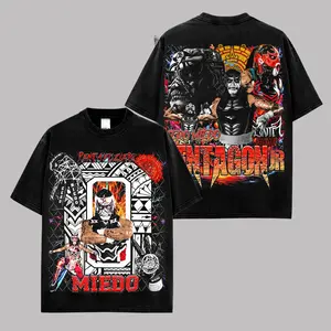 Penta El Zero Miedo Premium Cotton T-Shirt, Lucha Libre Masked Wrestler Graphic Tee, Cero Miedo Streetwear Shirt, Wrestling Fan Merch, Unisex Oversized Luchador Gift Tee