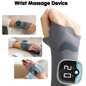 Upgraded Hand Massager - 5 Modes 9 Levels Heating for Hands Wrist Portable Therapy Arthritis Carpal TunnelRelief Gift for Men Women, father mother daypresent