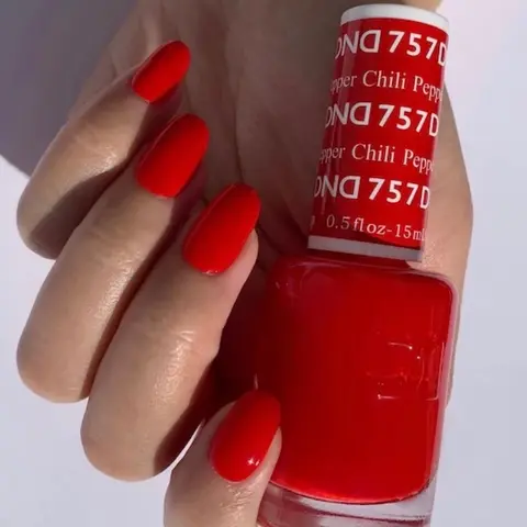 DND 757 Chili Pepper Gel and Lacquer Duo nail care nail art