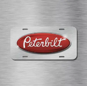 Peterbilt Vanity Plate Hunting License Plate/Country Life Vehicle Tag/Vintage Camo Truck Tag