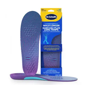 Dr Scholl's Walk Longer Insoles - Comfortable Plush Foam Cushioning Inserts for Walking and Hiking