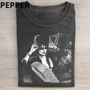 Dark Mistress Shirt, Elvira Mistress of the Dark, Elvira Movie Vintage T-Shirt, Gift For Women and Man Unisex Shirt Menswear Top