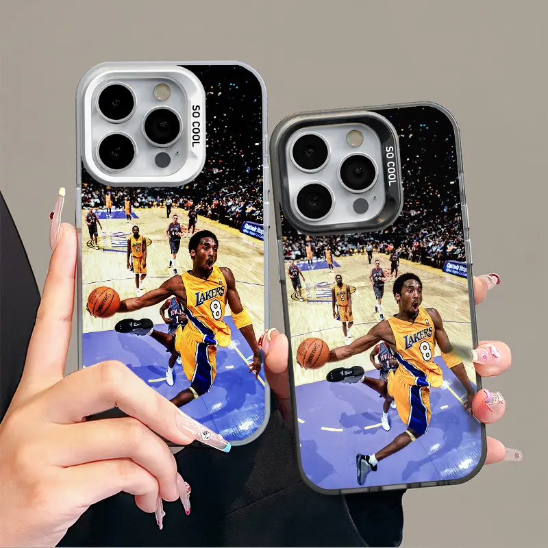 IPhone 17 Promax Kobe Phone Case Anti Drop Protective Case Suitable for iphone 16 15 14 13 12 11 XS Plus Acrylic Phone Case