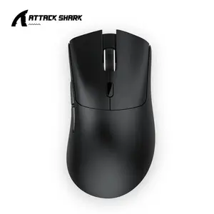 Attack Shark R1 Wireless Gamer Mouse Paw3311 1khz 18000dpi Bluetooth-compatible Mouse, Macro Gaming Mouse, Mouse Pad PC Accessory