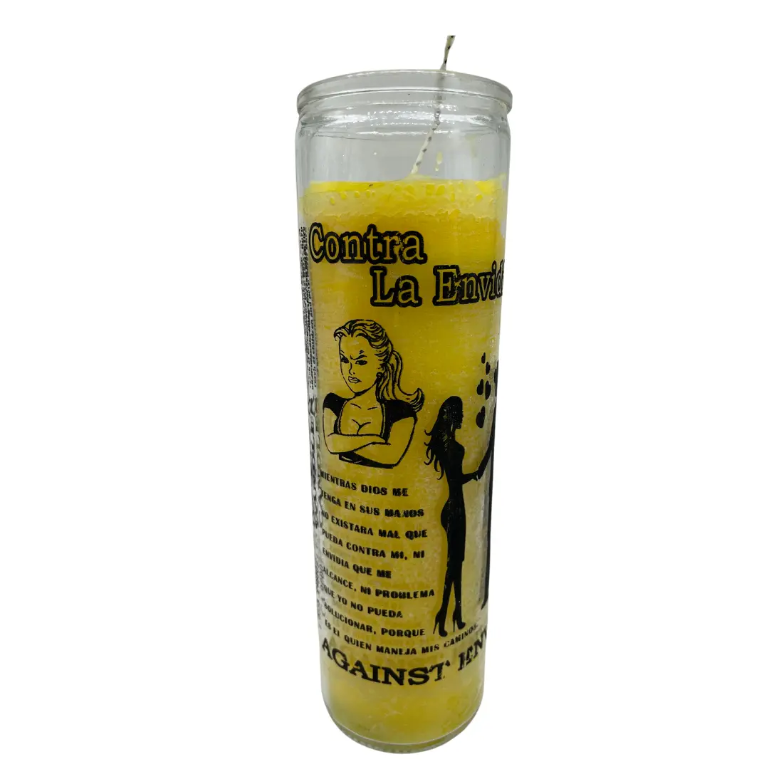 Contra Envidia Veladora Amarilla / Against Envy Ritual Candle