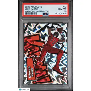 2025 Panini Absolute Kaboom! Horizontal Mike Evans #12 PSA 10