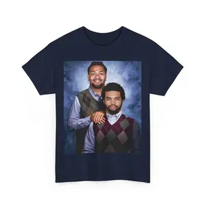 Caleb Williams Rome Odunze Chicago Football T-Shirt, Step Brothers Football Shirt