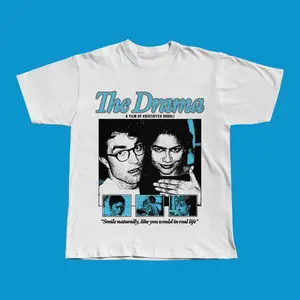The Drama Film Comfort Colors T-Shirt, Kristoffer Borgli A24 Movie Tee, Vintage Dark Comedy Graphic