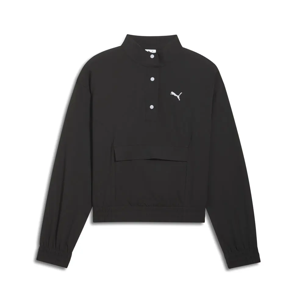 PUMA Womens Essentials Ripstop Jacket Athletic Outerwear Casual - Black