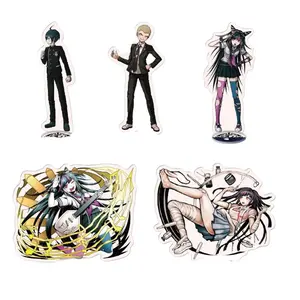 Japan Anime Danganronpa V3 Acrylic Stand Model Figure Cosplay Plate Holder Topper Birthday Fans Christmas Desk Decor Plate Gift
