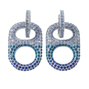 Coastal Wave Ombre Signature Pop Tab Earrings by Tab~ulous