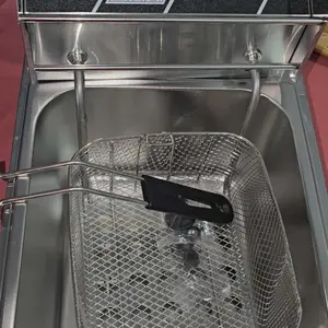 Large 10.5QT Home Deep Fryer - 2500W, Safe Splash-Proof Lid, Adjustable Thermostat for Healthier Frying