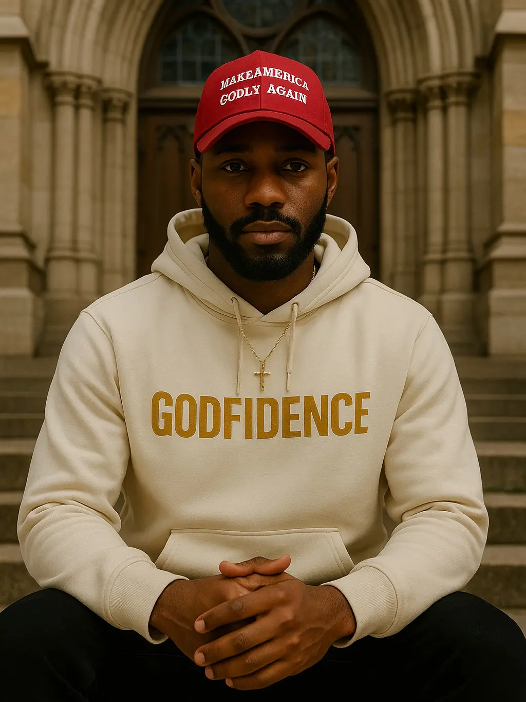 Godfidence Mens Hoodies