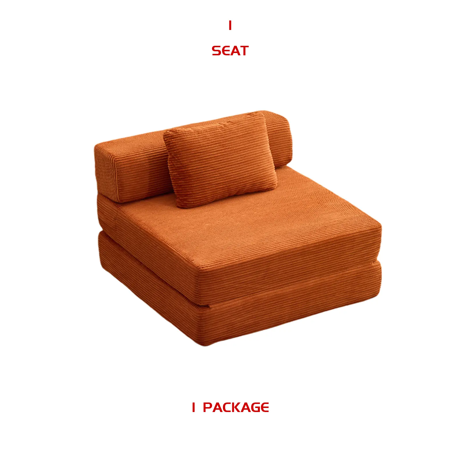 Orange - 1 seat
