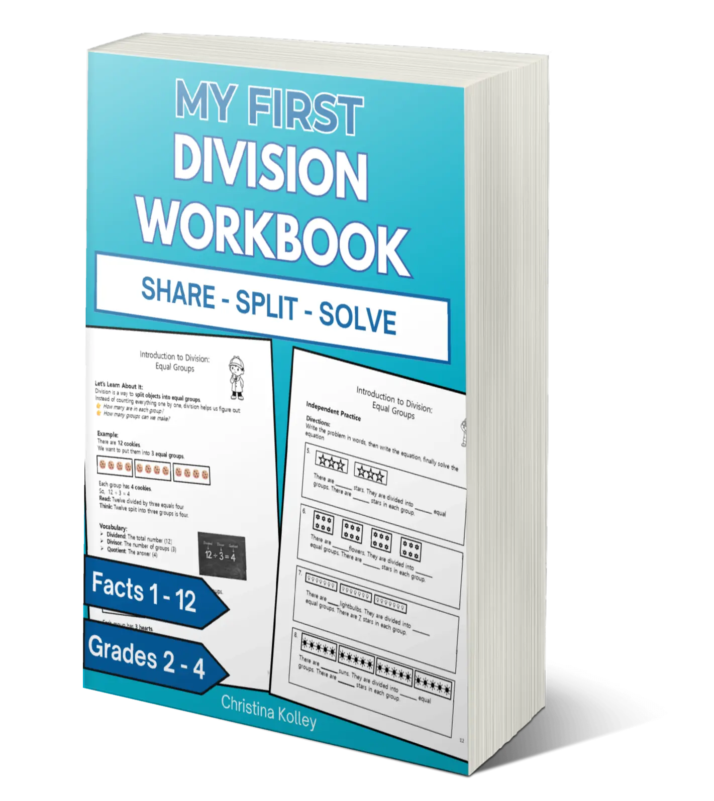 My First Division Workbook – Fun Math Practice for Kids (Grades 3–4)