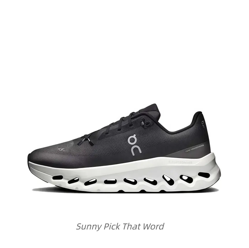 Breathable mesh jogging shoes thick hollow cushion sole, perfect for running errands, fitness training and outdoor exercises