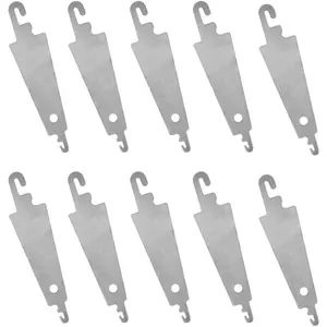 10 count  Stainless Steel  Threader, Embroidery    Threading Tools DIY Sewing Accessories for Large Eye  Hand Craft Knitting Quilting Sewing Tools