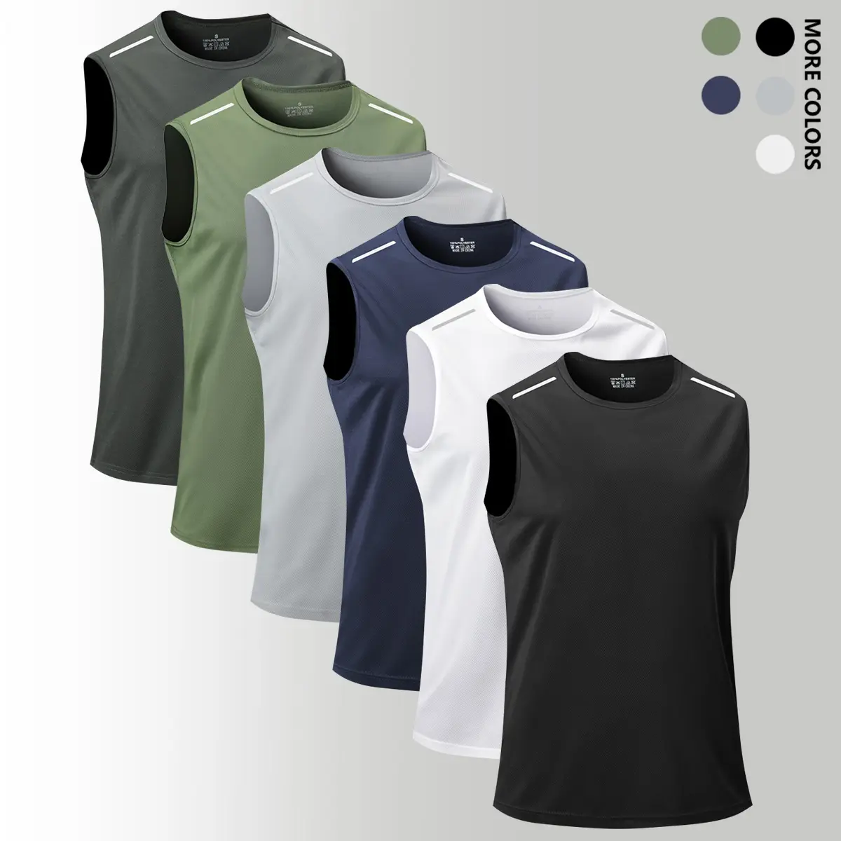 ZD2501 - Black + White + Navy Blue + Light Gray + 