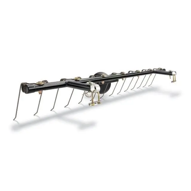 Agri-Fab 45-0343 Front-Mount Dethatcher Lawn Sweeper, 3 x 13.9 x 45.1 in., Yard Work Made Easy