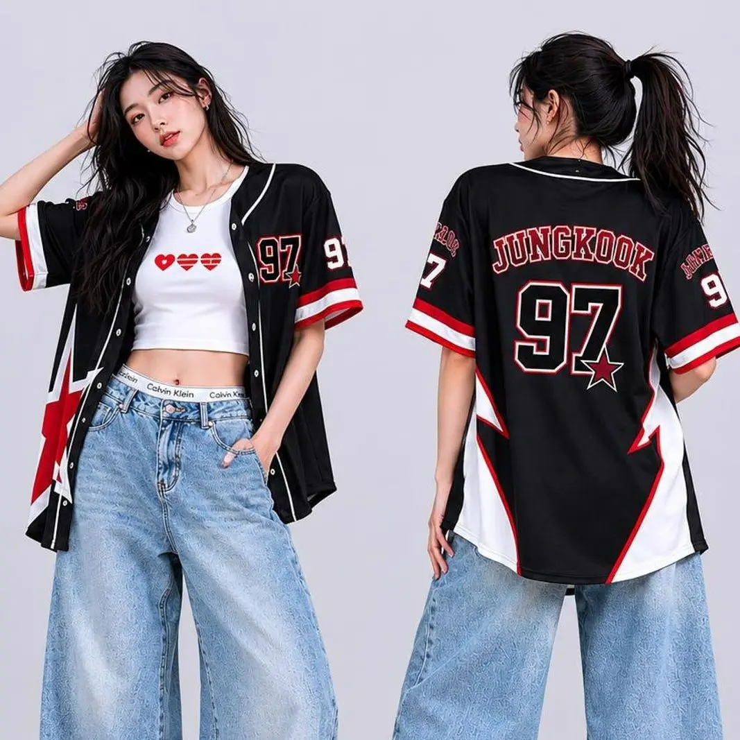 Bangtan Arirang Tour Baseball Jersey, Personalized Kpop Concert Jersey, Custom Name Number Fan Shirt, Music Tour Outfit