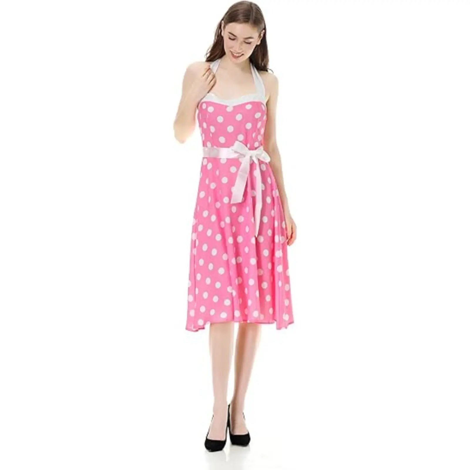 Womens 50s Polka Dot Dress Mid Century Retro A-Line Fancy Dress for Adults - TikTok Shop Womens 50s Polka Dot Dress Mid Century Retro A-Line Fancy Dress for Adults - TikTok Shop