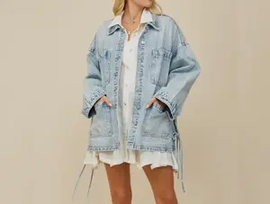 Quit You Oversized Denim Jacket