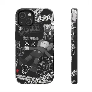 Kaws iPhone cases, Cartoon protectors for iPhone, Hard Cover for iPhone