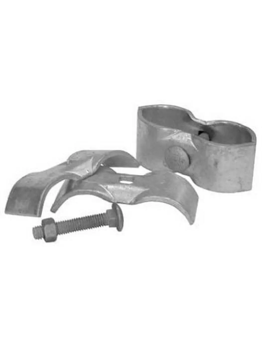 328526C 1.38 in. Galvanized Panel Clamp- Pack 2
