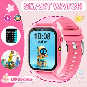Kids Smart Watch with Camera, Photo Album, 18 Built-In Games, Calculator, Calendar, LED Light, Perfect Holiday Gift for Children
