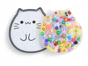 Chubby Cat Picky Pad and Tray- Satisfy Your Urge to Pick, Pop and Peel Stress-Free!