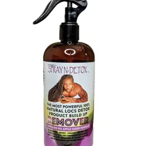 SPRAY N-DETOX Product Buildup Remover (hair cleanse, better than shampoo, removes buildup in hair, fights dry scalp, combats dryness) Organic Anti-dandruff Fragrance Free Silicone Free Oil Control Haircare Cleansing Cleanser