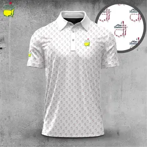 Masters Inspired America Golf Polo Shirt 2026 Short Sleeve Fan Shirt