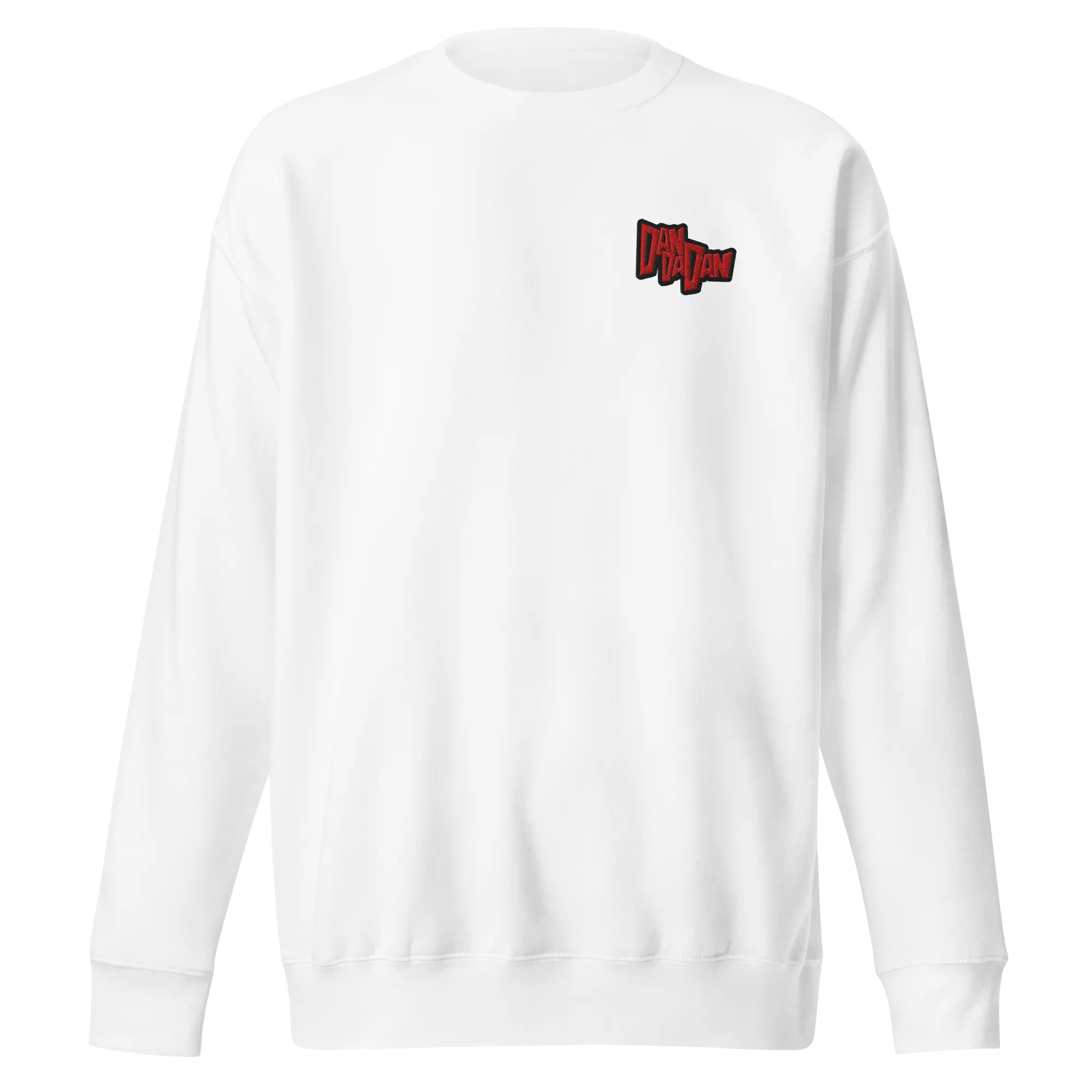 Dandadan Embroidered Logo Embroidered Sweatshirt – Anime Fan Apparel