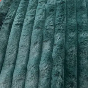 Solid Color Faux Fur Throw Pillow Cover, 2 Counts Soft Comfortable Striped Decorative Cushion Cover without Filler, Household Decoration Supplies for Home Living Room Sofa Couch