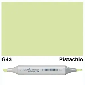Copic - Sketch Marker - Pistachio - G43