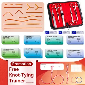 Medarchitect Suture Practice Complete Kit, suitable for medical students, nurses, veterinarians, and as a gift.