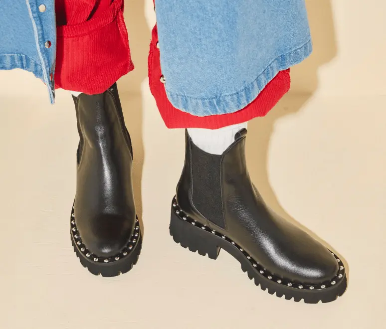 Bailey Studded Lug Boot